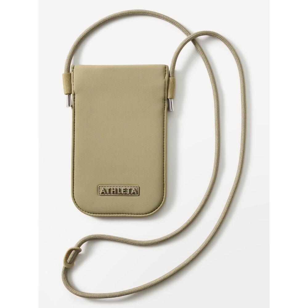 Athleta Crossbody Phone Pouch in Olive